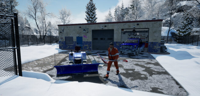 Snow Plowing Simulator Free Download